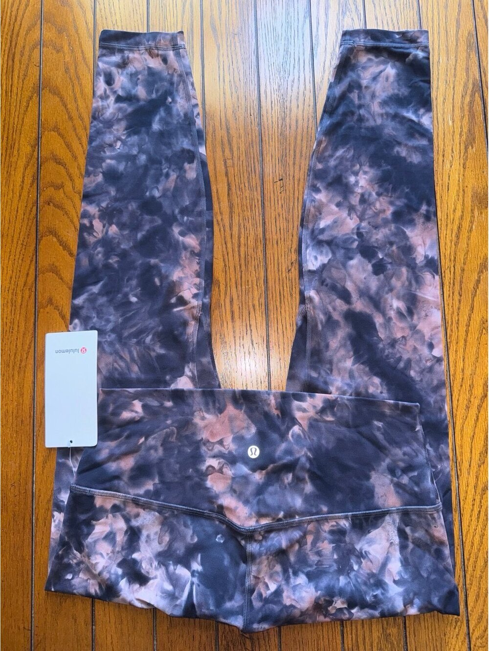 Lululemon Align High Rise 28” Diamond Dye Pink Pastel Size 12 NWT